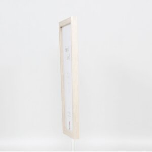 Cadre en bois Effect Profil 33 blanc 45x60 cm verre musée