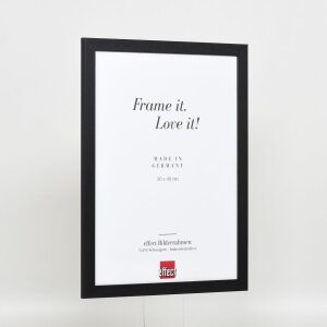 Cadre en bois Effect Profil 2210 noir 45x80 cm verre antireflet