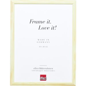 Cadre en bois Effect Profil 32 vert 50x50 cm verre...