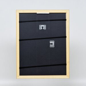 Cadre en bois Effect Profil 21 brun noisette 50x65 cm verre normal