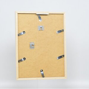 Cadre en bois Effect Profil 33 blanc 50x65 cm verre normal