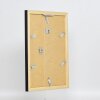 Cadre en bois Effect Top N noir 50x65 cm verre antireflet