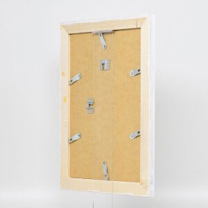 Effect Cadre photo en bois massif 2240 blanc 50x70 cm verre acrylique