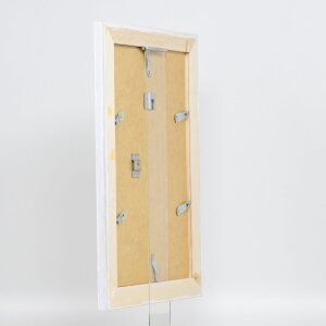 Effect Cadre photo en bois massif 2240 blanc 50x70 cm verre acrylique