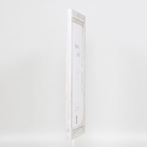 Effect Cadre photo en bois massif 2240 blanc 50x70 cm verre acrylique