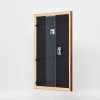 Cadre en bois Effect Profil 89 brun foncé 50x75 cm verre normal