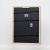 Effect cadre en bois profil 2070 verre normal 50x75 cm or