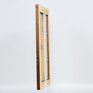 Cadre en bois Effect 2400 brun 50x75 cm verre musée