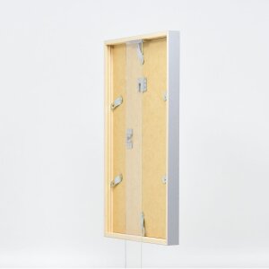 Cadre en bois Effect Profil 35 gris clair 59,4x84,1 cm verre normal