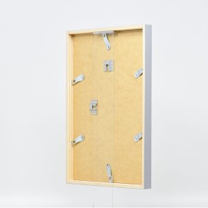 Cadre en bois Effect Profil 35 gris clair 59,4x84,1 cm verre normal