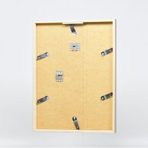 Cadre en bois Effect Profil 35 gris clair 59,4x84,1 cm verre normal