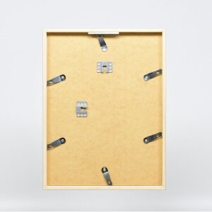 Cadre en bois Effect Profil 35 gris clair 59,4x84,1 cm verre normal