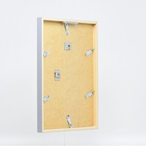 Cadre en bois Effect Profil 35 gris clair 59,4x84,1 cm verre normal