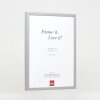 Cadre en bois Effect Profil 35 gris clair 59,4x84,1 cm verre normal