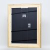 Effect cadre en bois profil 95 or 60x60 cm verre normal