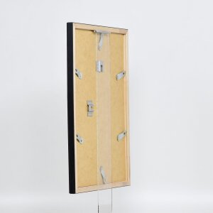Cadre en bois Effect Profil 2070 verre musée 60x60 cm noir