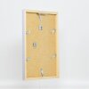 Cadre en bois Top Cube 60x80 cm argent verre normal