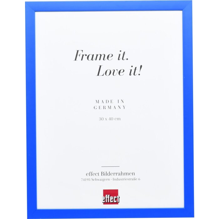 Cadre en bois Top Cube 61x91,5 cm maritime verre normal