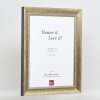 Cadre Effect en bois massif profil 28 or 61x91,5 cm verre antireflet