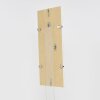 Porte-photos sans cadre 62x93 cm verre normal