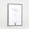 Cadre en bois Effect Profil 35 anthracite 7x10 cm Verre antireflet