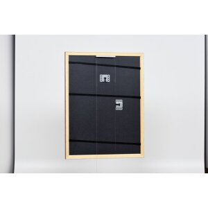 Cadre en bois Effect Profil 38 brun 7x10 cm verre normal