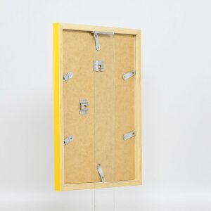 Cadre en bois Top Cube 7x10 cm jaune verre musée