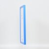 Cadre en bois Top Cube 70x100 cm bleu verre normal