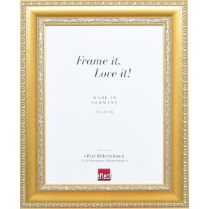 Effect cadre photo baroque profil 31 or 70x100 cm verre...