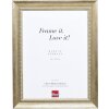 Cadre Effect en bois massif profil 28 or 70x70 cm verre antireflet