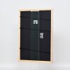 Effect cadre en bois Profil 32 brun clair 9x13 cm verre normal