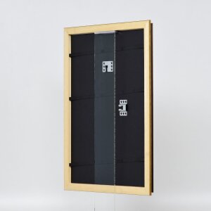 Cadre en bois Effect Profil 21 brun noisette 9x13 cm verre normal