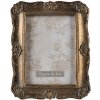 Clayre & Eef 2F0827 Cadre photo 10x15 cm Couleur or Plastique Rectangulaire
