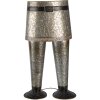 Clayre & Eef 5Y0951 Pot à plantes Hose 35x23x60 cm Gris Métal