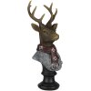 Décoration cerf multicolore 10x9x23 cm 6PR4611