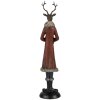 Décoration cerf multicolore 8x8x35 cm 6PR4618