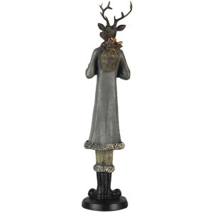 Décoration cerf multicolore 9x8x36 cm 6PR4619
