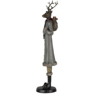Décoration cerf multicolore 9x8x36 cm 6PR4619
