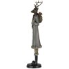 Décoration cerf multicolore 9x8x36 cm 6PR4619