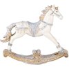 Décoration cheval à bascule multicolore 16x4x14 cm 6PR4657