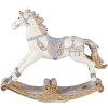 Décoration cheval à bascule multicolore 16x4x14 cm 6PR4657
