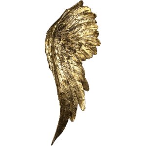 Décoration Ailes (2 pièces) or 22x6x55 cm 6PR4691