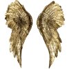Décoration Ailes (2 pièces) or 22x6x55 cm 6PR4691
