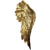 Décoration Ailes (2 pièces) or 22x6x55 cm 6PR4691