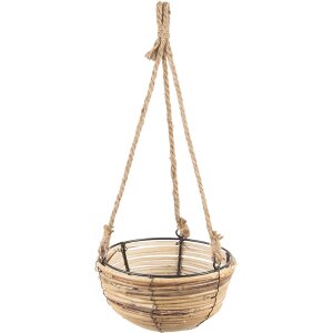 Paniers suspendus verticaux (set de 3) marron Ø 28x15 - 24x14 - 20x11 cm 6RO0511