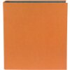 Classeur papier chanvre Terracotta 8 cm dos