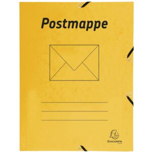Exacompta Chemise à courrier A4 en carton...