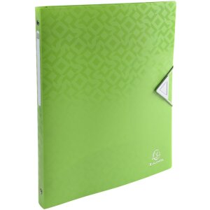 Classeur à anneaux Exacompta PP 500µ 4 anneaux dos 20 mm A4 OffiX assorti