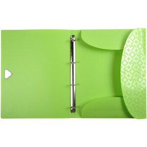 Classeur à anneaux Exacompta PP 500µ 4 anneaux dos 20 mm A4 OffiX assorti