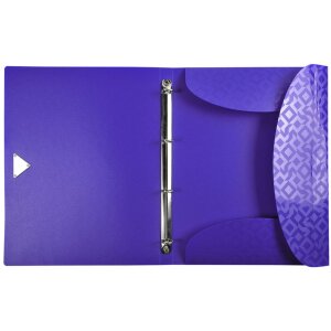 Classeur à anneaux Exacompta PP 500µ 4 anneaux dos 20 mm A4 OffiX assorti